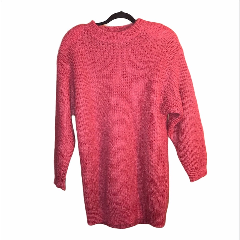 Andrea Jovine pink size Small wool oversized long sweater